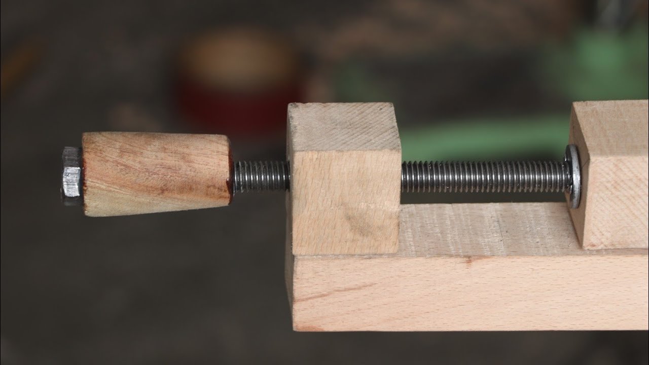 wooden clamp long