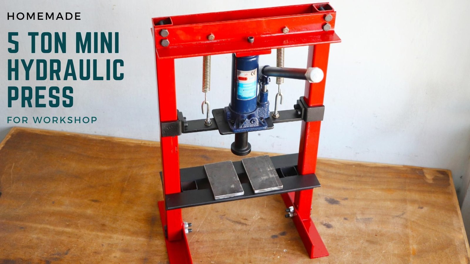 Read more about the article Homemade Mini Hydraulic Press Machine